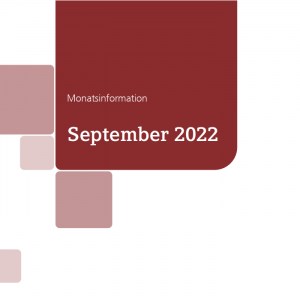 September 2022 – Monatsinformation zum Download